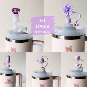 Purple Straw Topper for Black Chroma Stanley Straw Topper Purple Straw Cover for Black Stanley Chroma Purple Topper for Straw Chroma Black