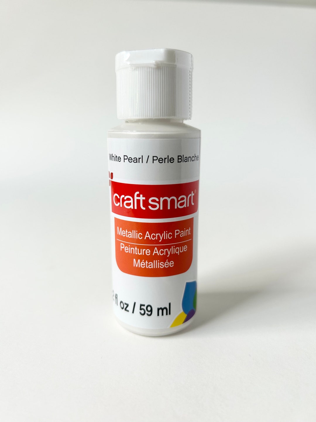 White Pearl Paint Pearl Acrylic Paint Shimmering White Paint Etsy