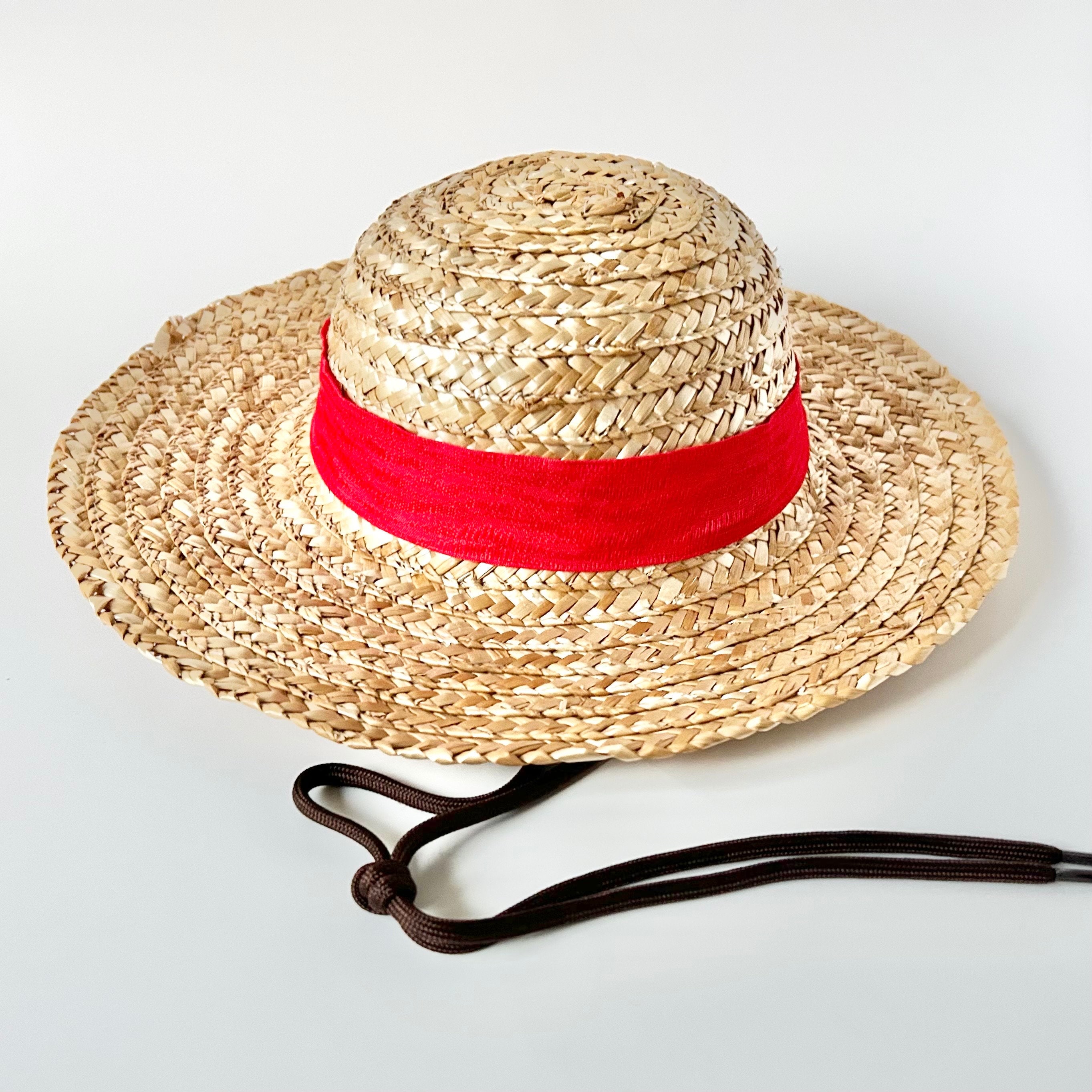 Monkey D Luffy Straw Hat One Piece Straw Hat Luffy Cosplay Hat Etsy