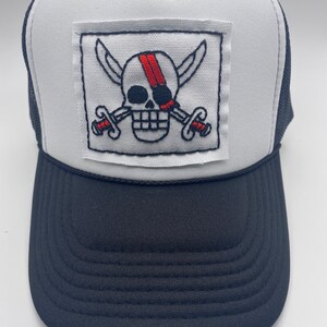 Red Hair Pirates Jolly Roger Hat