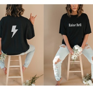 Raise Hell Lightning Bolt Tee