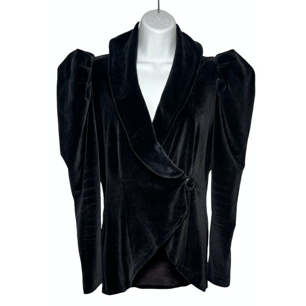 Puff Sleeve Jacket Etsy