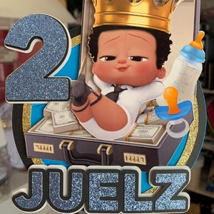 Baby Boss Cake Topper