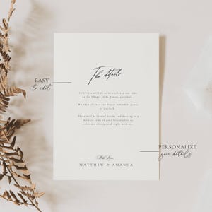 Hilarious Wedding Invitations, Modern Invitation Template, Casual Wedding Invites, Intimate Wedding Invitation Template, Funny Wedding