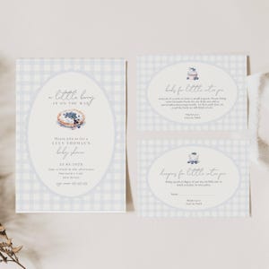 Invito baby shower mirtillo, invito baby shower dolce bacca, invito baby shower dolce bacca, baby shower mirtillo, CP01