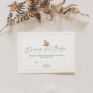 Can Bearly Wait Baby Shower Simple Invitation, Teddy Bear Baby Shower Invitation, We Can Bearly Wait Baby Shower Gender Neutral Invitation Template
