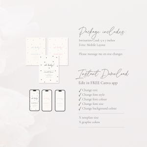 Minimalist Baby Shower Invite, Modern Baby Shower Invite, Classic Baby Shower, Hello Baby Gender Neutral Invite, Black White Baby Shower, Canva Editable Template