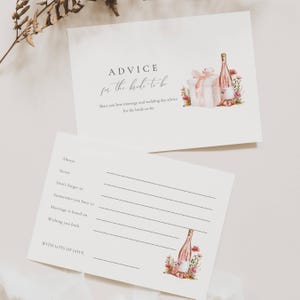 Vino Before Vows Bridal Shower Invitation: Wine Theme (Editable Template), Floral, Bundle