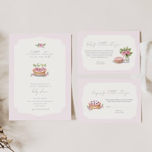 Invito per baby shower Cutie Pie, Un piccolo Cutie Pie è in arrivo Invito per baby shower, Dolce come una torta Baby Shower, Piccolo Cutie Pie Baby, CP01