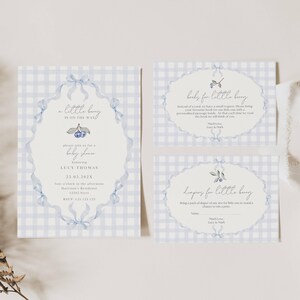 Invito baby shower mirtillo, invito baby shower dolce bacca, invito baby shower dolce bacca, baby shower mirtillo, CP01
