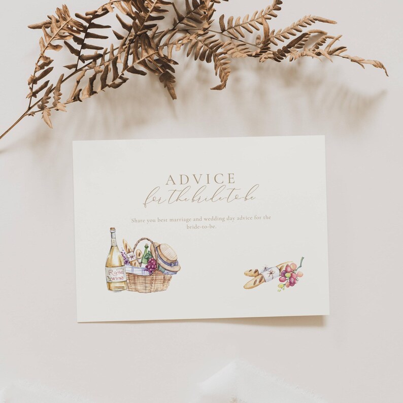 She's Off The Market Bridal Shower Recipe Card, Off The Market Bridal Shower Recipe, Fresh Off The Market Bridal Shower Recipe Card