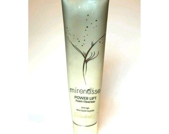 Mirenesse / Espuma Limpiadora Antiedad Power Lift / Cristales Líquidos De Oliva / 60g