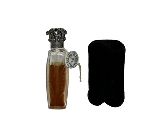 RARE 1920's La Castillere "Pomme D’amour" French Mini Perfume with Glass Dauber