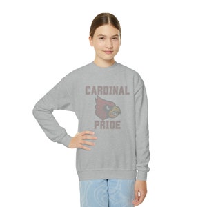 Youth Cardinal Pride Crewneck Sweatshirt