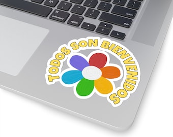 Todos son bienvenidos sticker / Kiss-Cut Stickers /