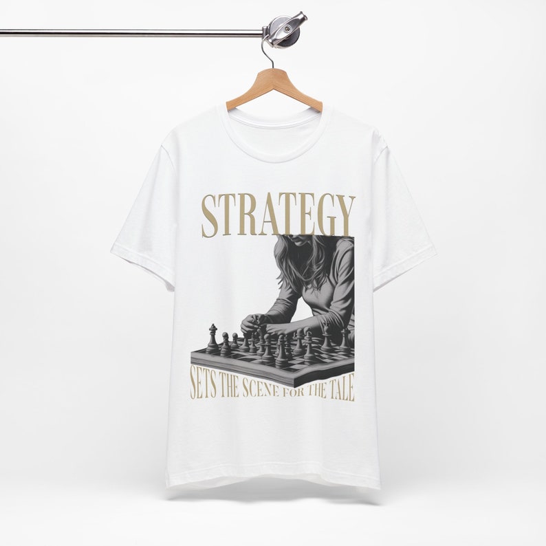Strategy Merch Mastermind Strategy Sets the Scene Chess Graphic Tee * Midnights Era T ...