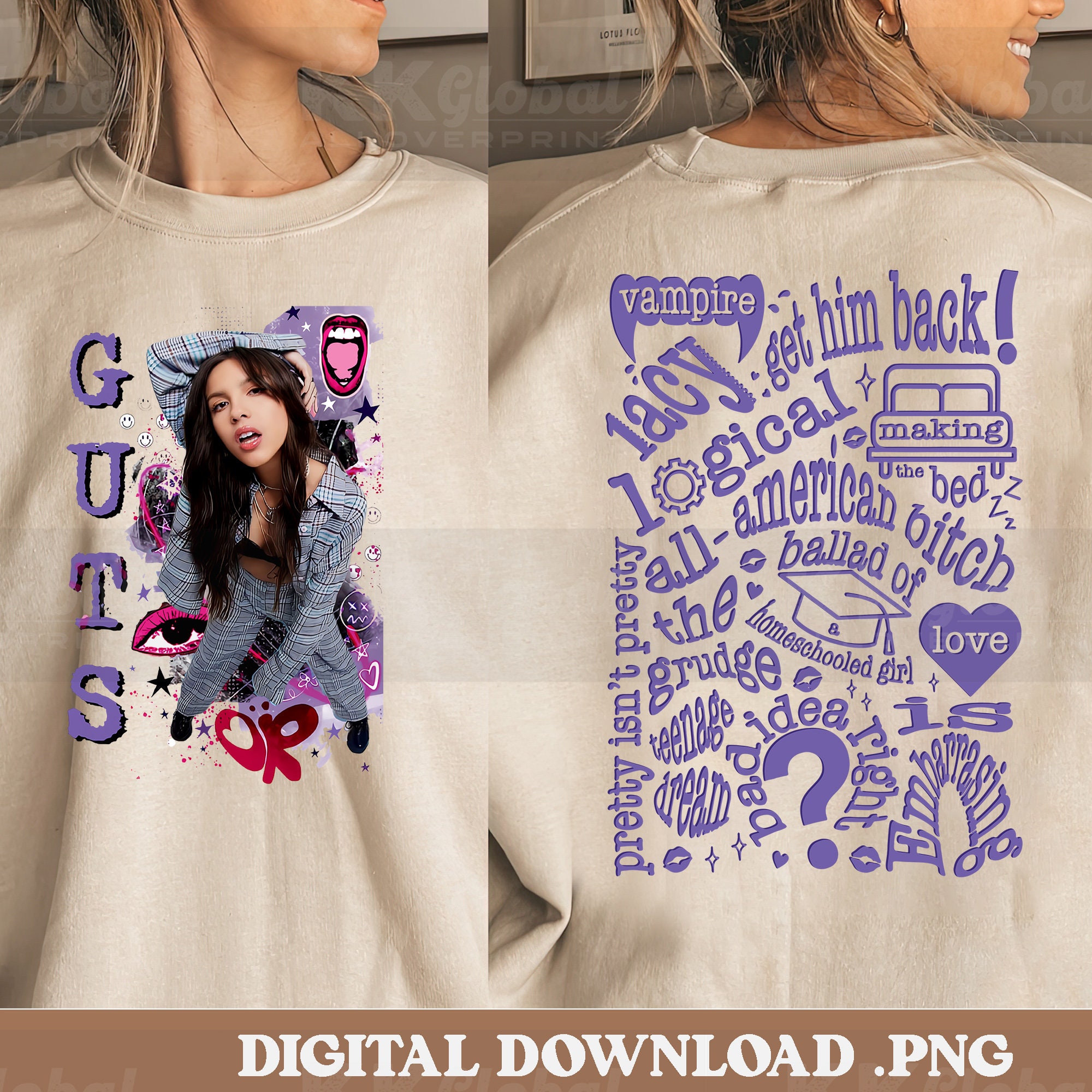 Olivia Rodrigo Olivia Sour Tour Png Vampire New Single This Etsy Hong Kong