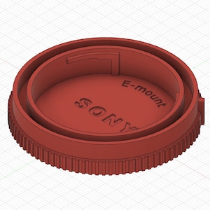 Bouchon d'objectif Sony à monture E / Pas un produit physique