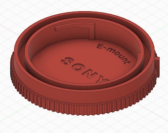 Sony E-mount Lens Cap / not a physical product