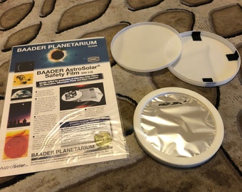 Kit DIY filtre solaire pour télescope 100 mm / À faire vous-même / Eclipse solaire / Design 3D / Pas un produit physique