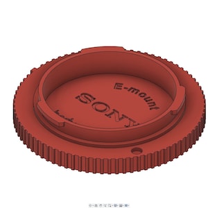 Casquette Sony pour monture E v2 / Il ne s'agit pas d'un produit physique
