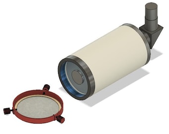 Telescope Solar Filter DIY Kit 150mm / Do it Yourself / Telescope Camera / Solar Eclipse / 3d Design / Telescope Camera Binocular