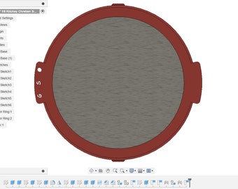 GSO 8" Ritchey Chretien RC8 Solar Filter DIY Kit / 3d Design / Solar Eclipse / / not a physical product