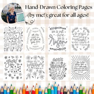 Bible verse coloring pages, Religious coloring, Scripture coloring for kids, Gods love, Scripture Greeting cards, digital download, teens, relaxation and inspiration, Jesus coloring pages, Bible verse coloring book, printable, homeschool, joy, faith