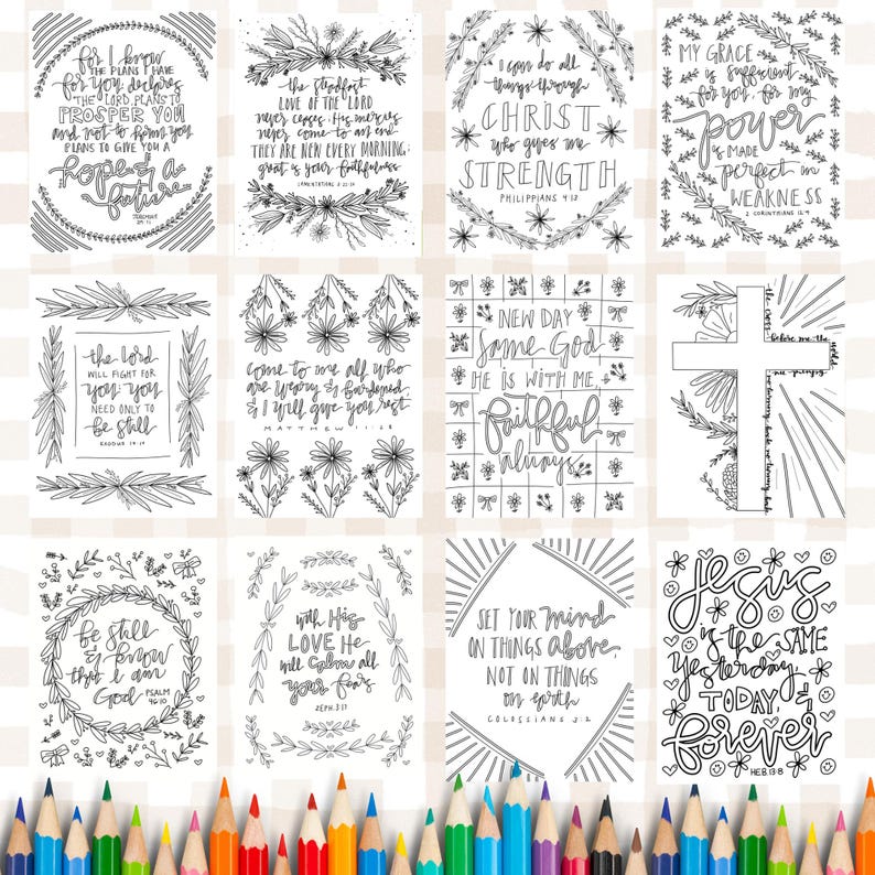 Bible verse coloring pages, Religious coloring, Scripture coloring for kids, Gods love, Scripture Greeting cards, digital download, teens, relaxation and inspiration, Jesus coloring pages, Bible verse coloring book, printable, homeschool, joy, faith