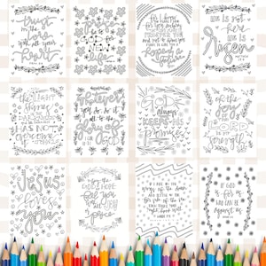 Bible verse coloring pages, Religious coloring, Scripture coloring for kids, Gods love, Scripture Greeting cards, digital download, teens, relaxation and inspiration, Jesus coloring pages, Bible verse coloring book, printable, homeschool, joy, faith