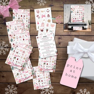 Favorite Things Christmas Bingo Cards, Christmas Bingo Game, Fun ...