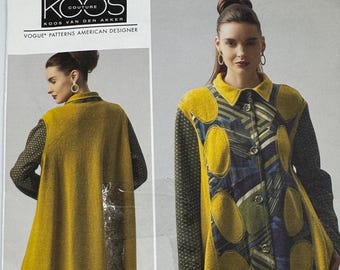 Vogue V2868 コート パターン: Koos Van Den Akker リバーシブル
