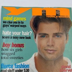 MAY 1997 YM MAGAZINE David Charvet cover, mint condition!