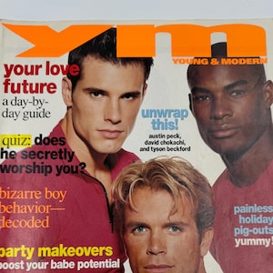 DECEMBER 1996 YM MAGAZINE, 90&#39;s hotties galore!
