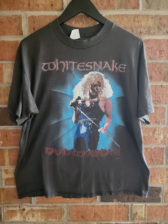 1988 WHITESNAKE DAVID COVERDALE U.S. tour shirt, g
