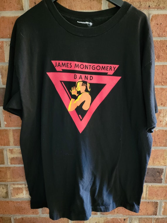 Vintage 1990s James Montgomery Band T-Shirt