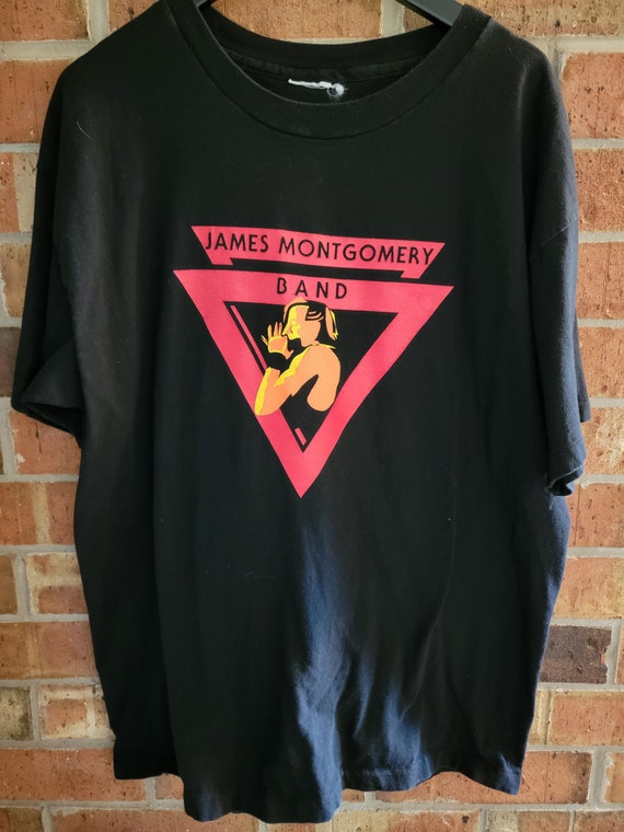1990s JAMES MONTGOMERY BAND vintage tshirt, great 