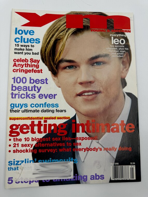 MAY 1998 YM MAGAZINE Leonardo Dicaprio Cover, Near-mint Condition