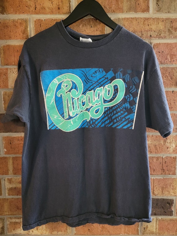 CHICAGO VICTORIOUS TOUR 1988 T shirt *rare*