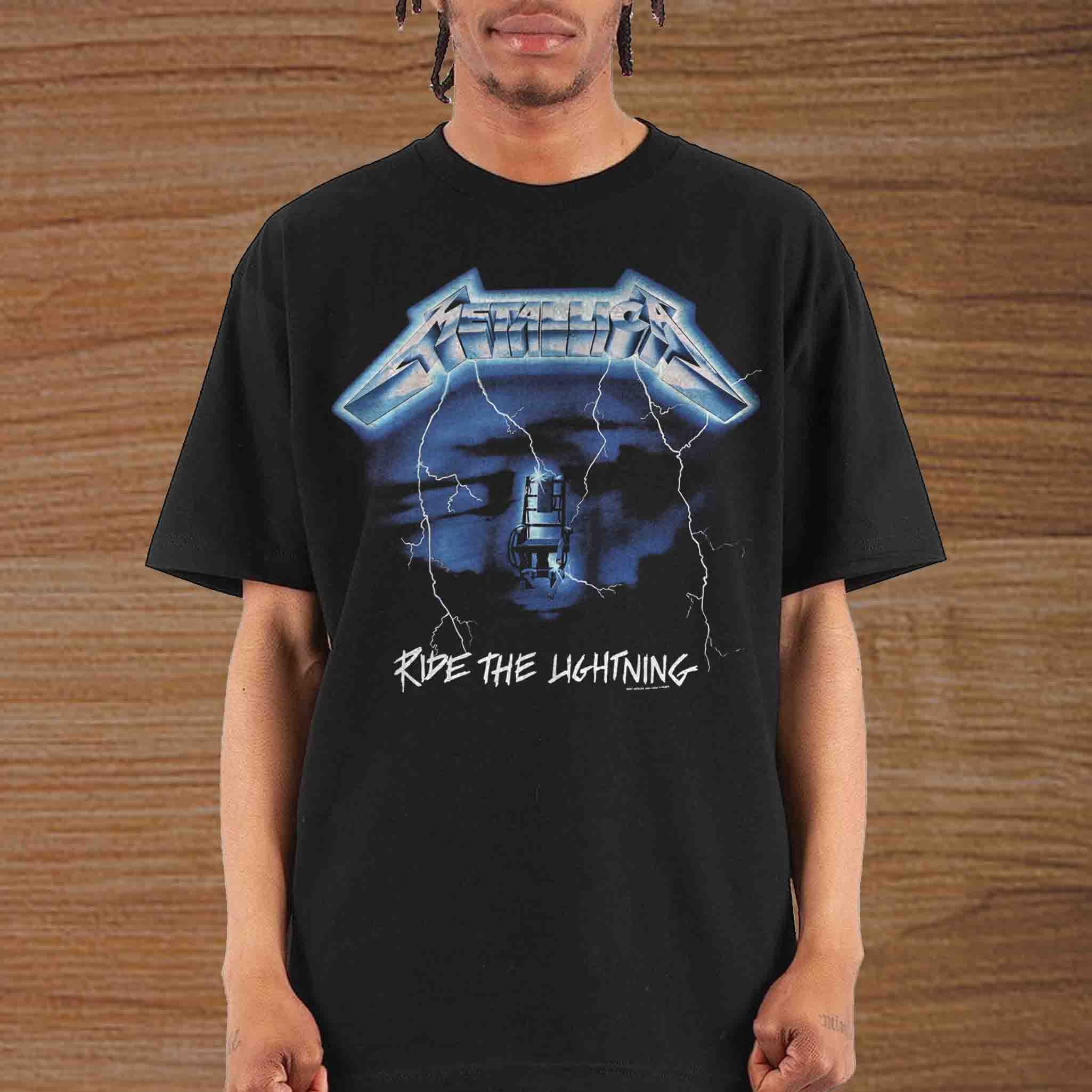 Ride The Lightning Album Art T-Shirt
