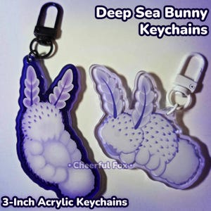 Deep Sea Bunny Keychains [Roblox Pressure]