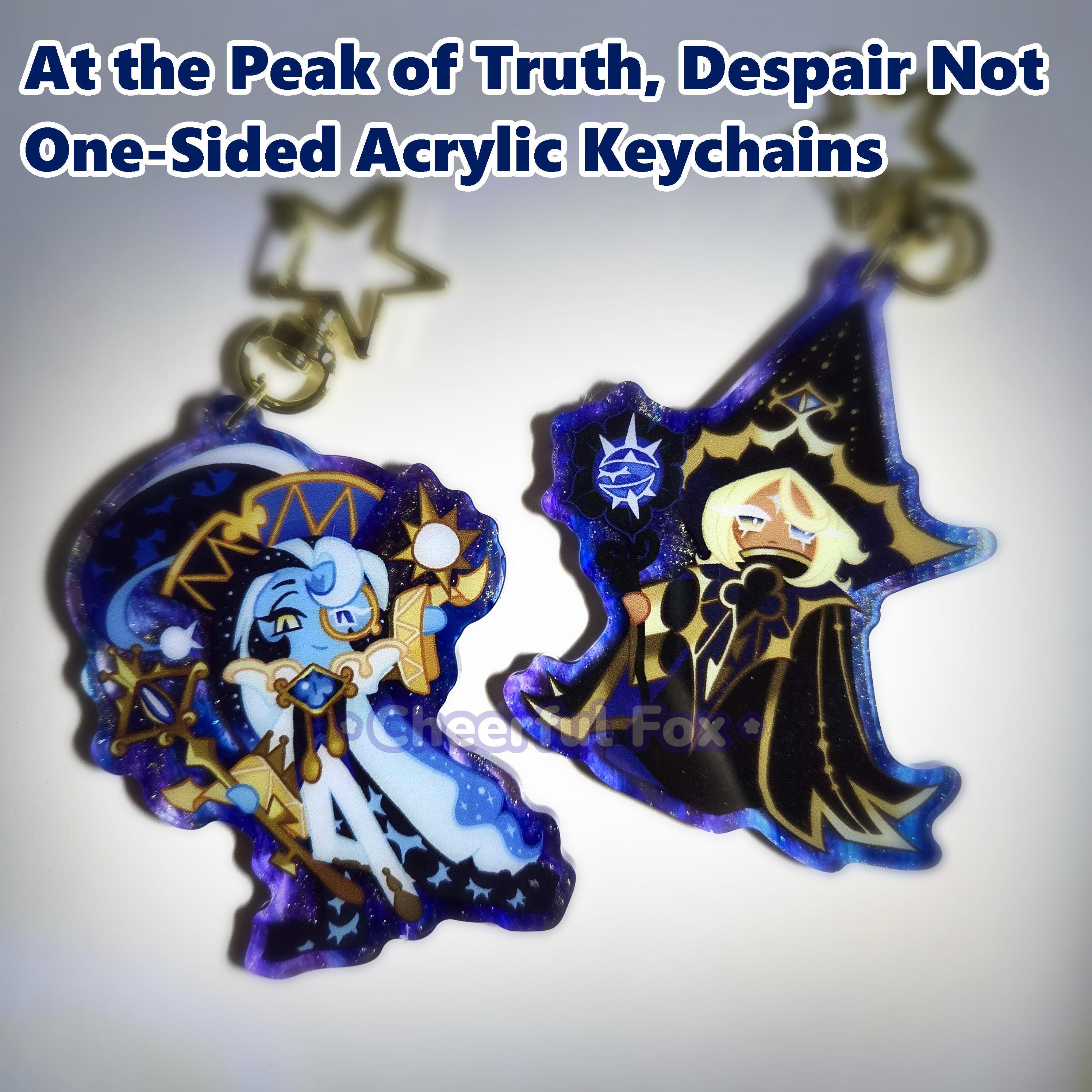 クリアチャーム ELLY レア At the Peak of Truth, Despair Not 3-inch Keychains [cookie Run