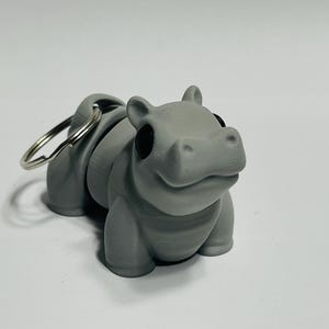 Hippo Key Chain