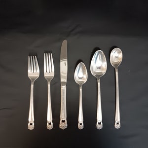Vintage 1941 Silverplate flatware by Roger's Bros "Eternally Yours"