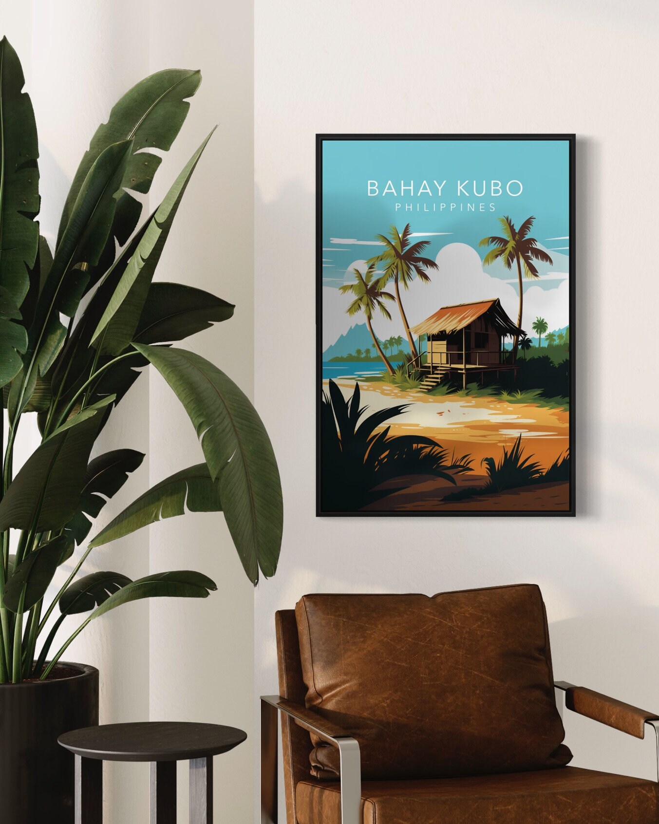 BAHAY KUBO Filipino Art Philippines Art Philippines Wall Art L