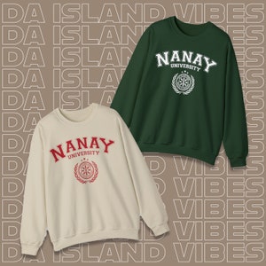 NANAY UNIVERSITY | Crewneck | Sweater | Filipino Sweater | Filipino Clothes | Gift | Filipino Mom