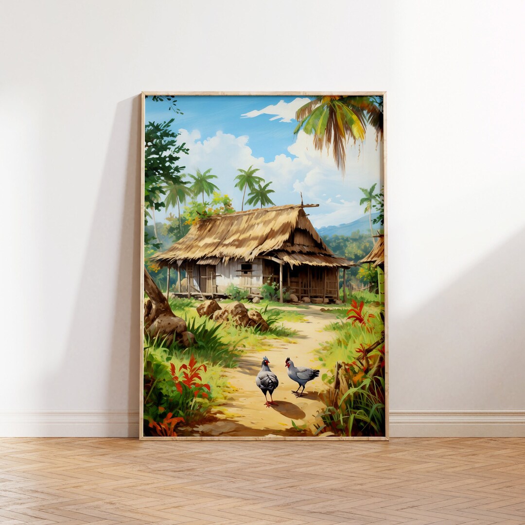 THE FARM Filipino Art Philippines Art Philippines Wall Art L