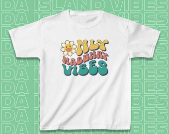 Alleen voor kinderen MABUHAY Vibes | Kinder T-shirt | Filippijnse kleding | Filipijns overhemd | Filipijnen | Cadeau | Kleding | Pinay | Filipijnse T-shirt | Filipijns