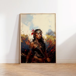 MANDIRIGMA | Filipijnse krijger | Filipijnse krijger | Filippijnen | Filipijnse kunst | Filipijnse muurkunst | Cadeau| Filipijnse kunstmuur l Woondecoratie