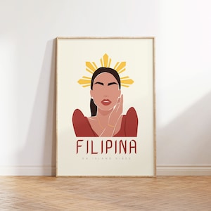 FILIPINIA CROWN | Abstract Minimalist Art | Minimalist Filipino Art | Filipino Art | Gift |
